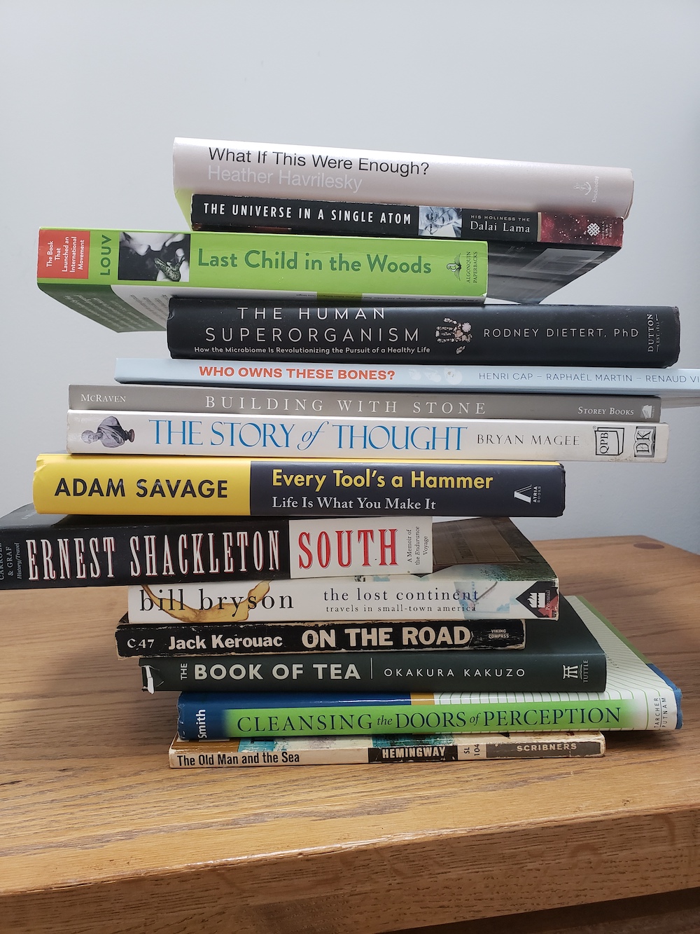 2020 Book Spine Poem Gallery