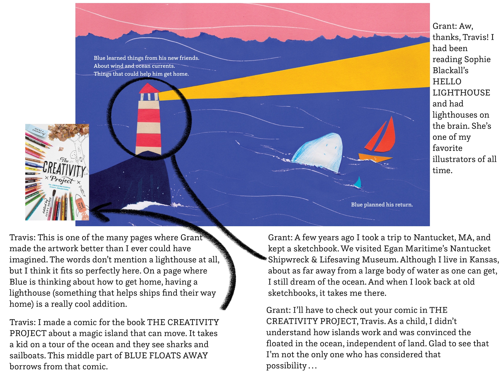 BLUE FLOATS AWAY Turns One: An Exclusive Look Behind the Scenes