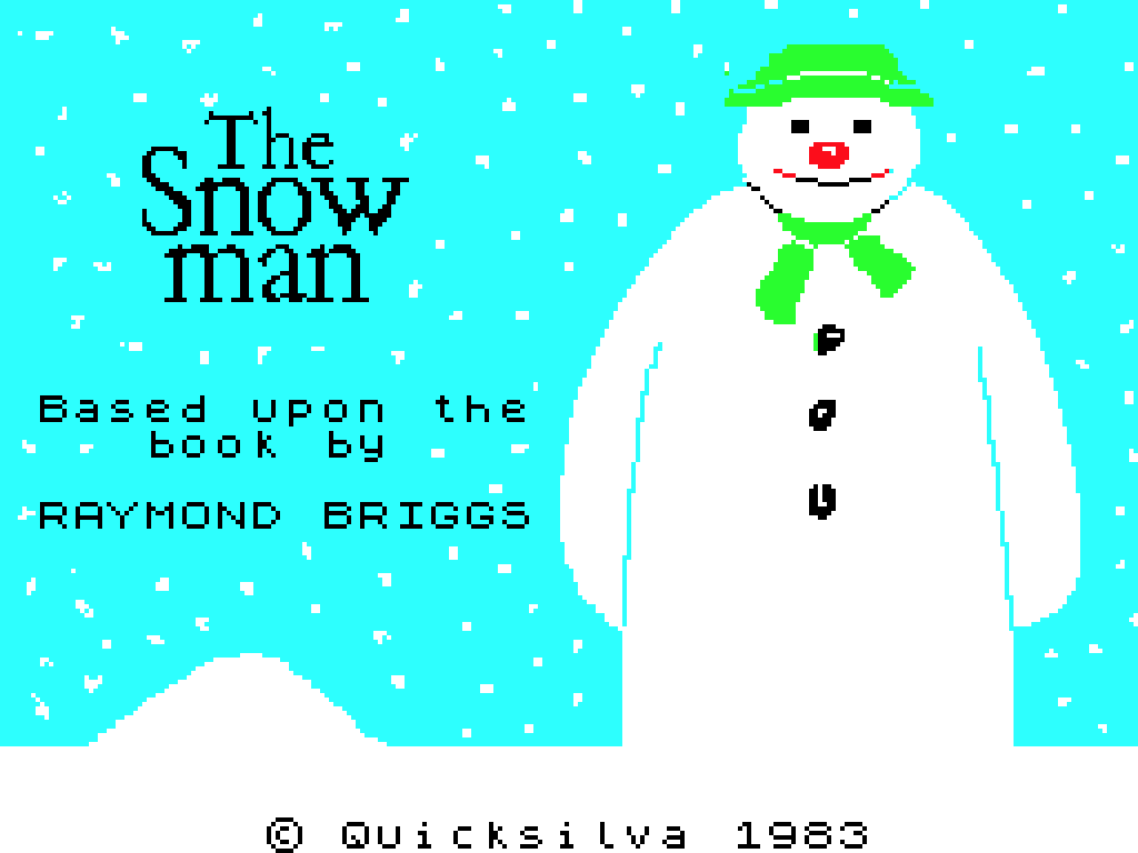 The Snowman Retro Video Game