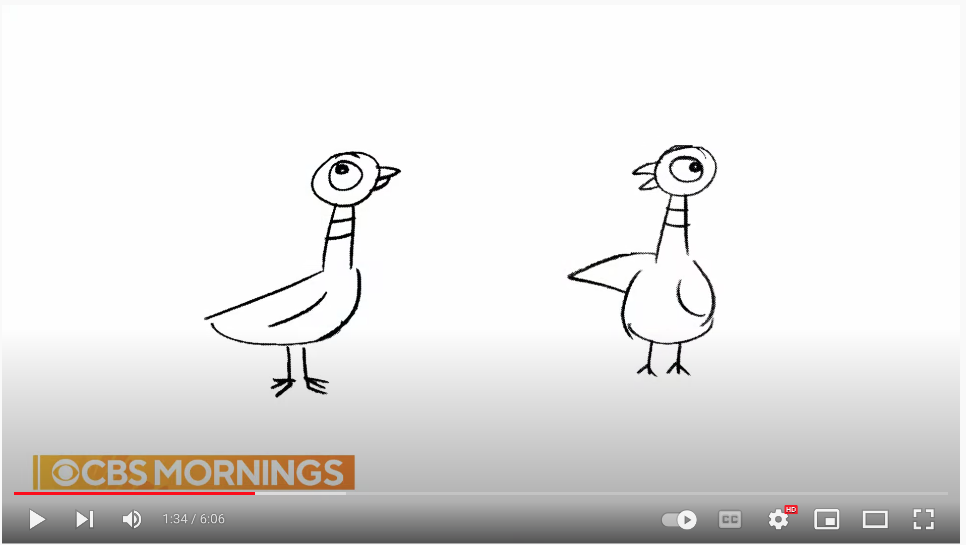 Books on Film: Mo Willems on CBS Mornings