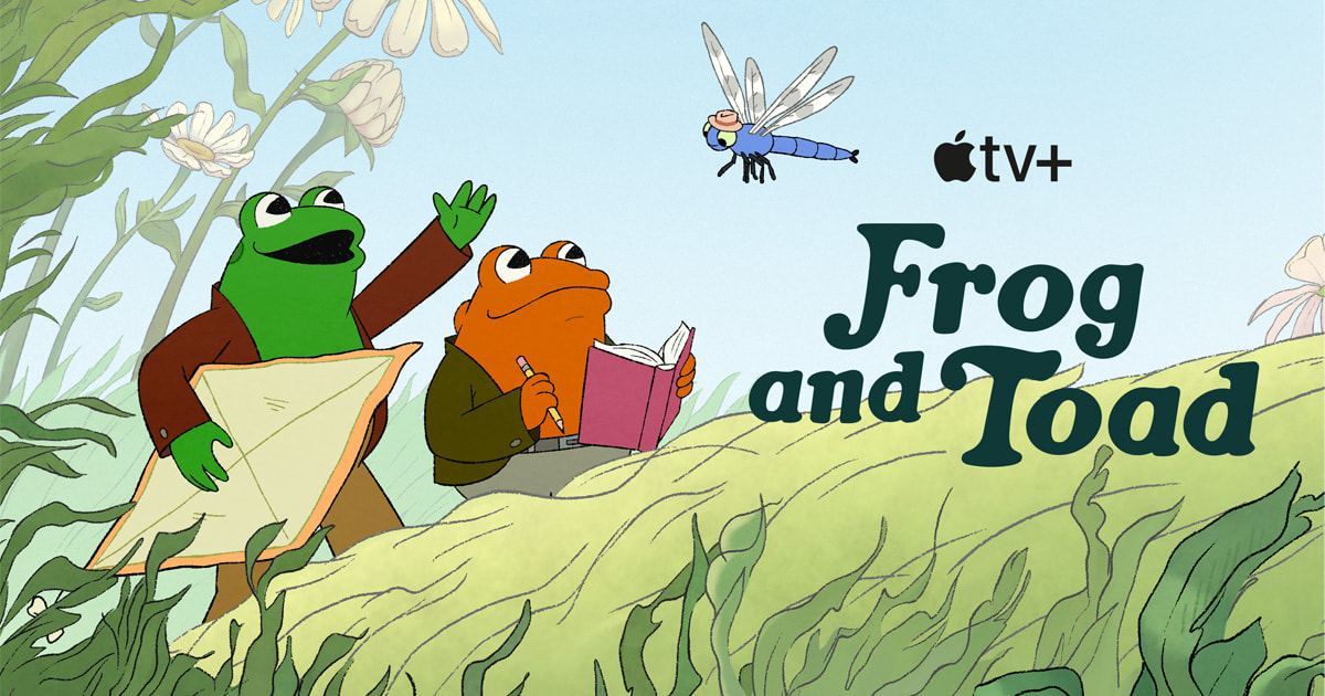 Books on Film: Frog and Toad on Apple TV+