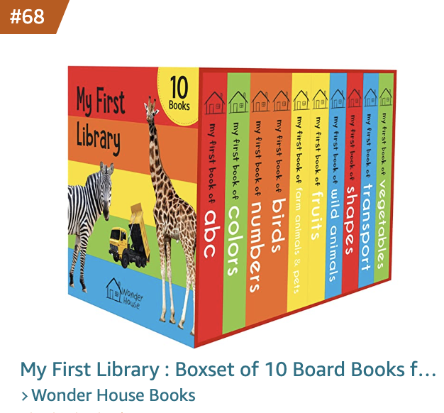 Children’s Books in the Amazon Top 100