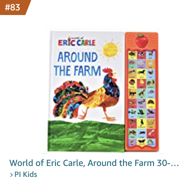 Children’s Books in the Amazon Top 100