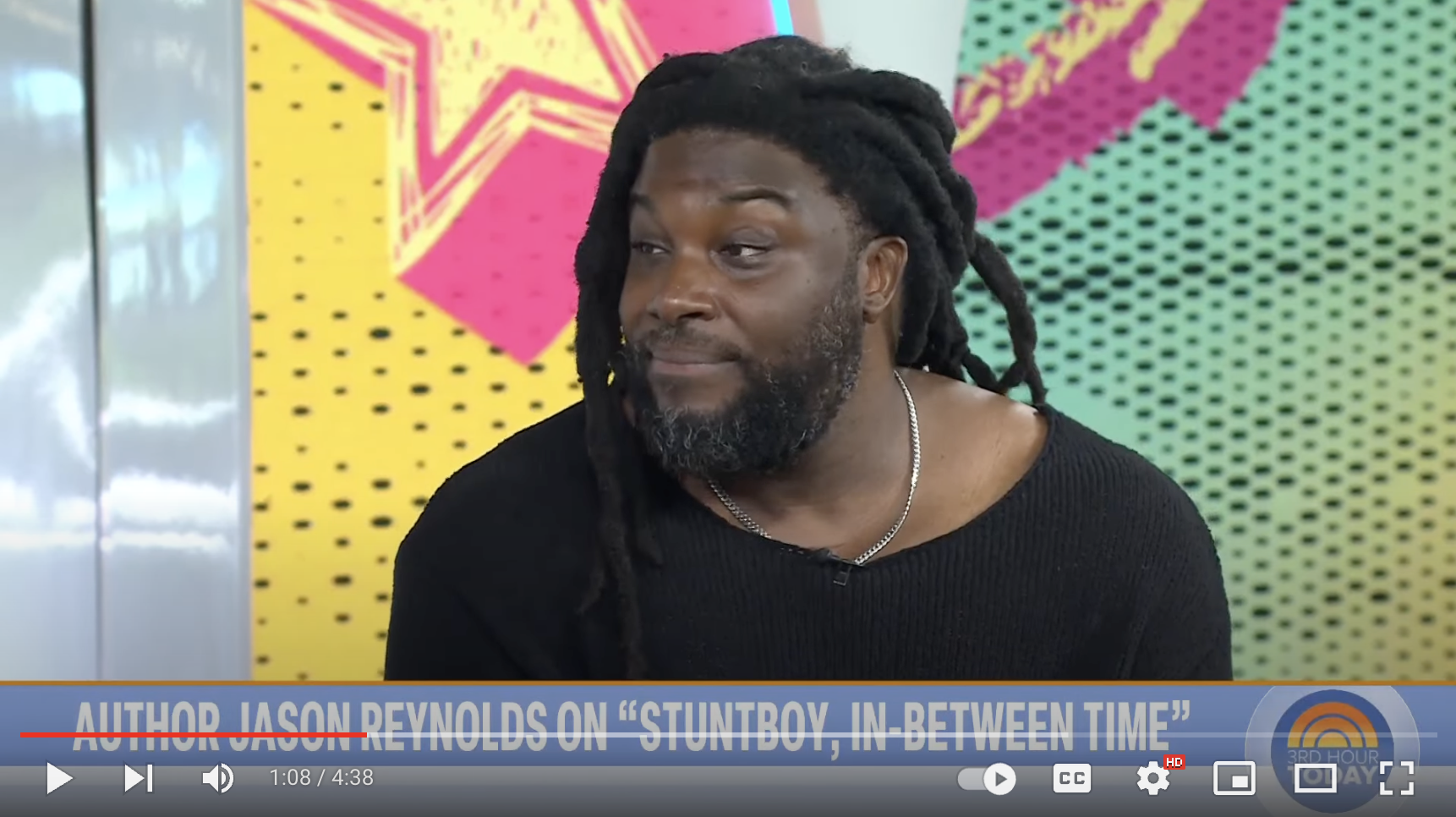 Books on Film: Watch Jason Reynolds on The Today Show