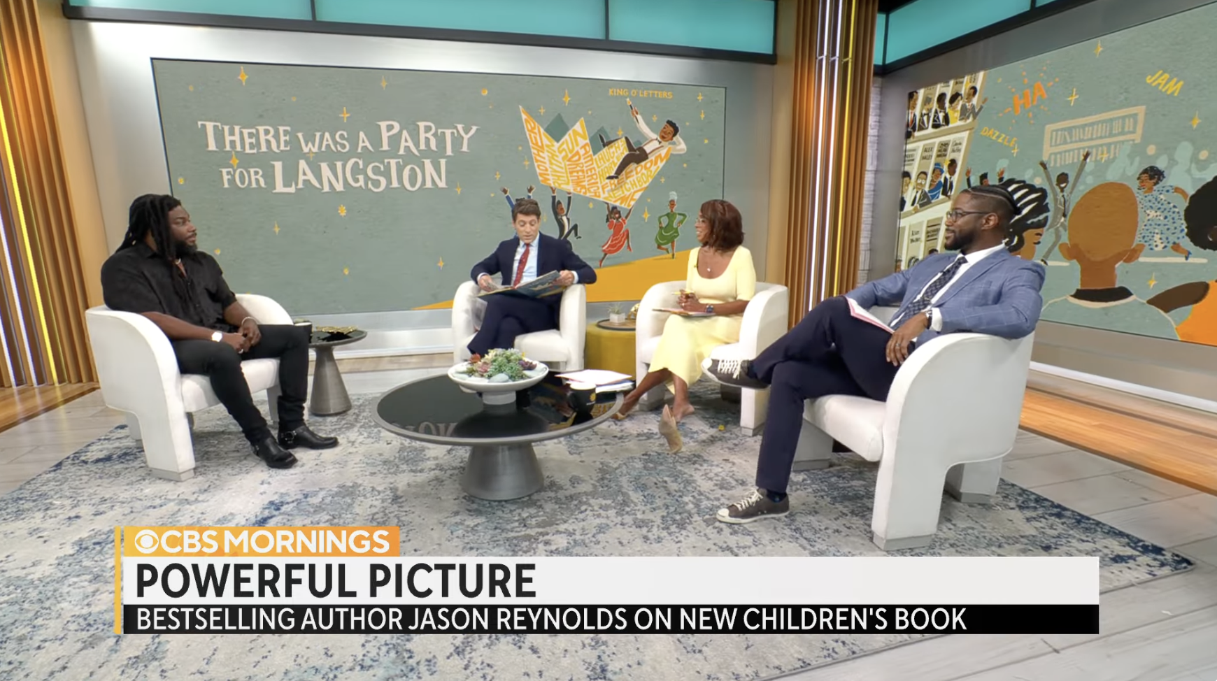 Books on Film: Jason Reynolds on CBS Mornings