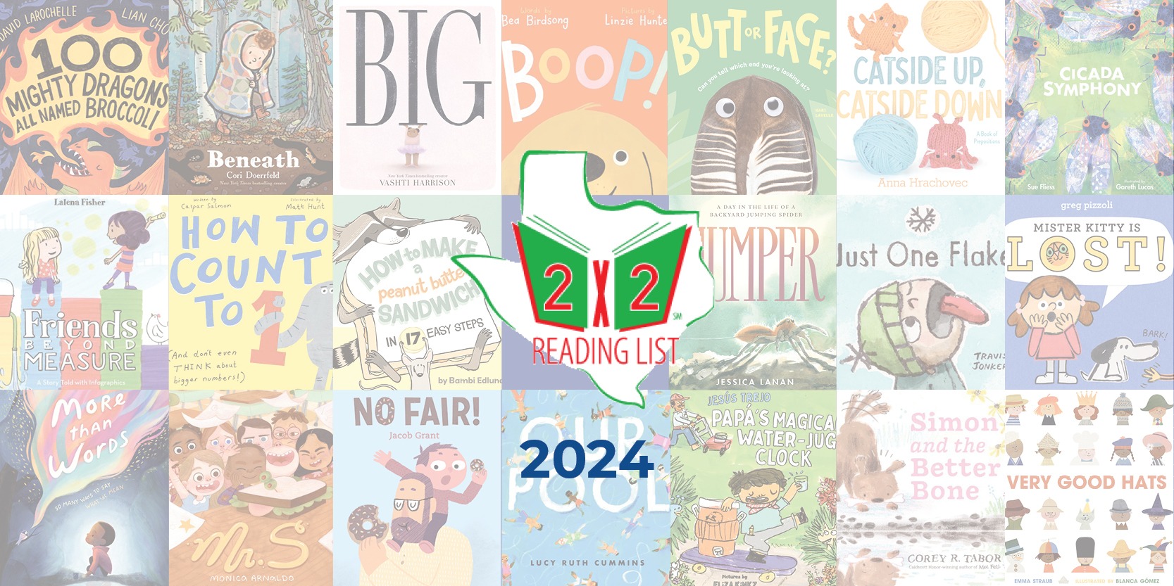 A Picture Book List to Consider: Texas 2×2